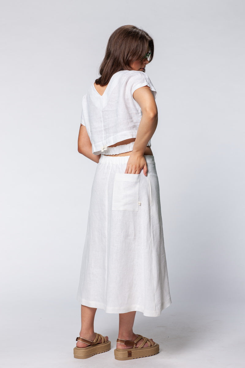 LININIS  Acacia/ white SIJONAS
