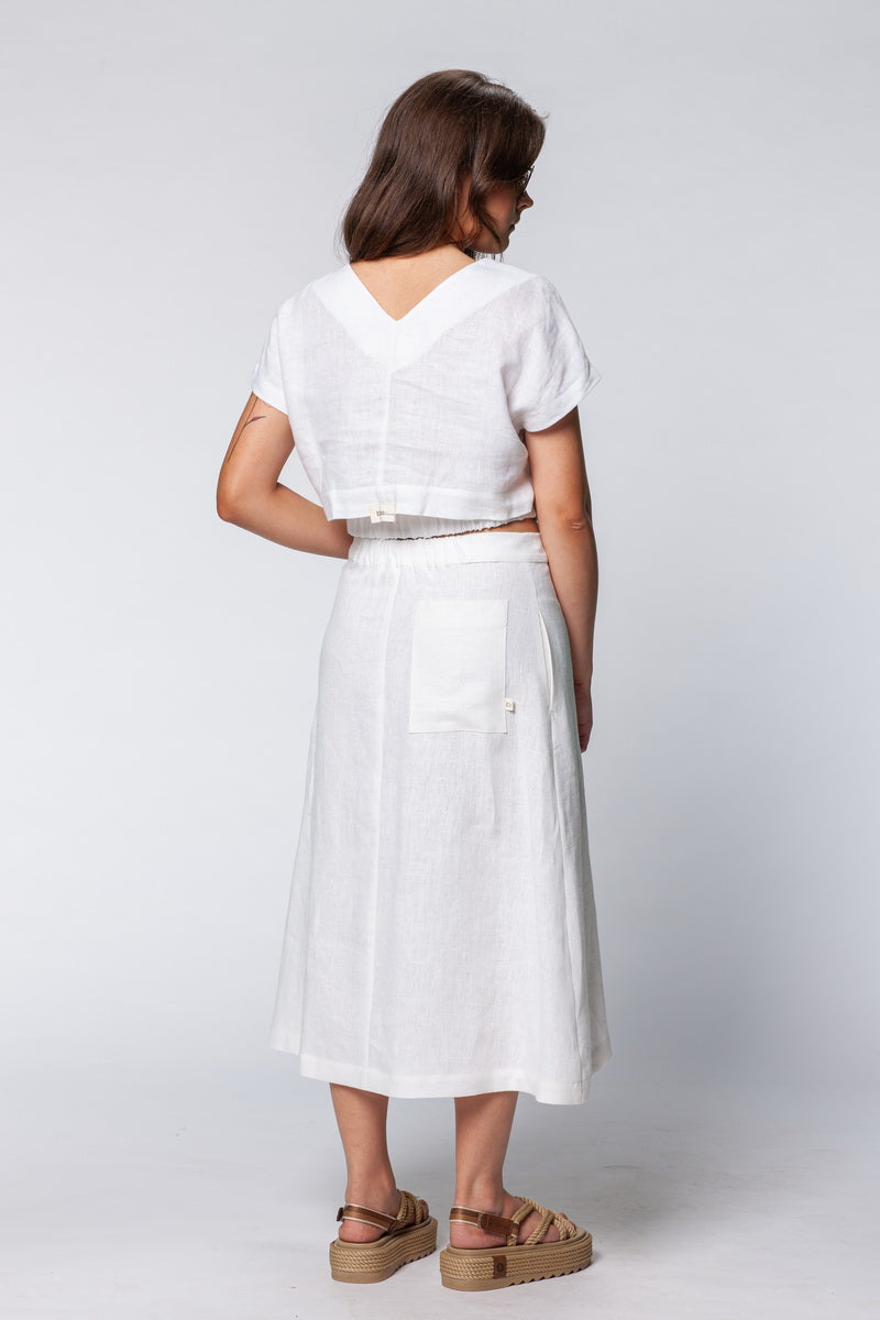 LININIS  Acacia/ white SIJONAS
