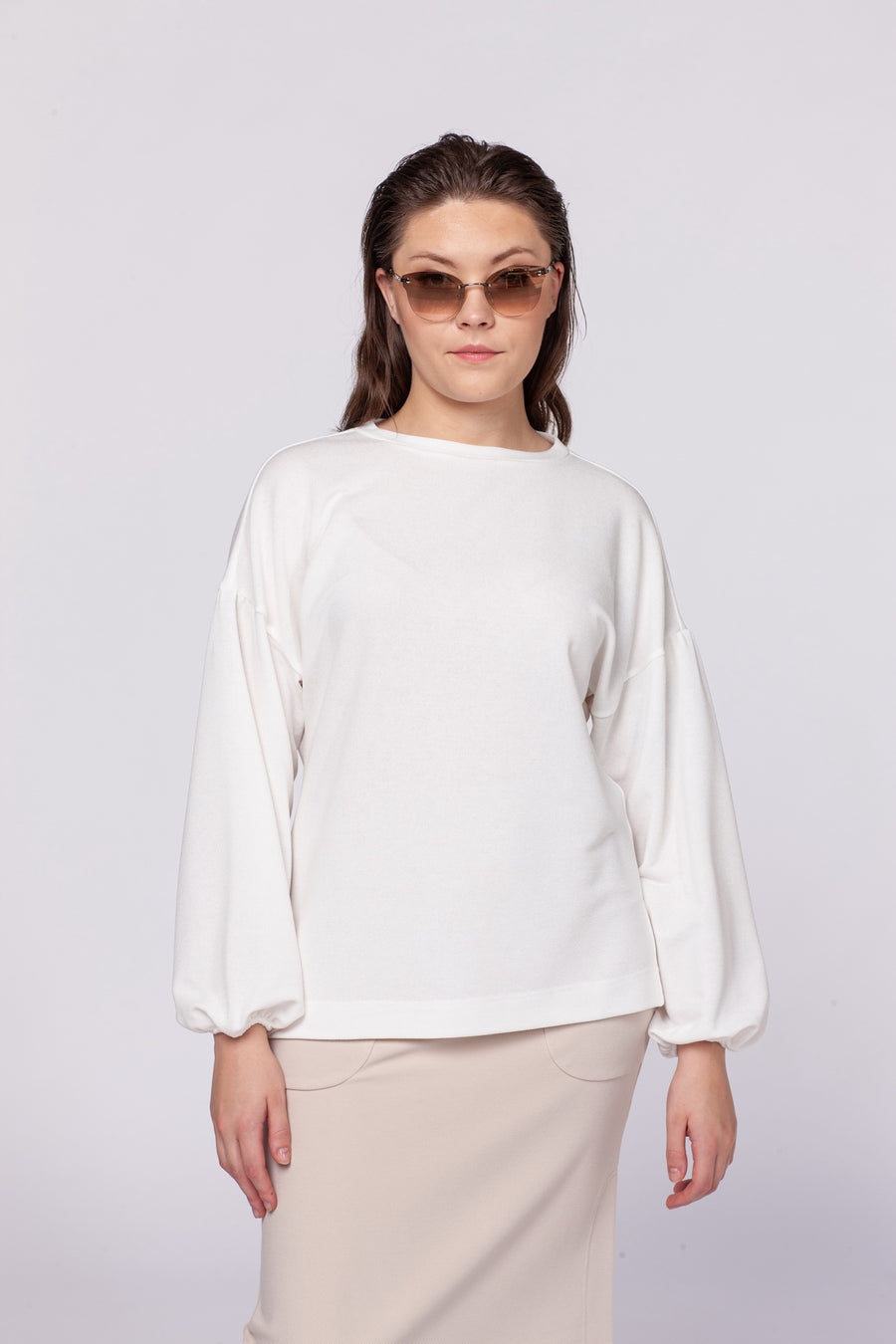 MANGO WHITE BLOUSE