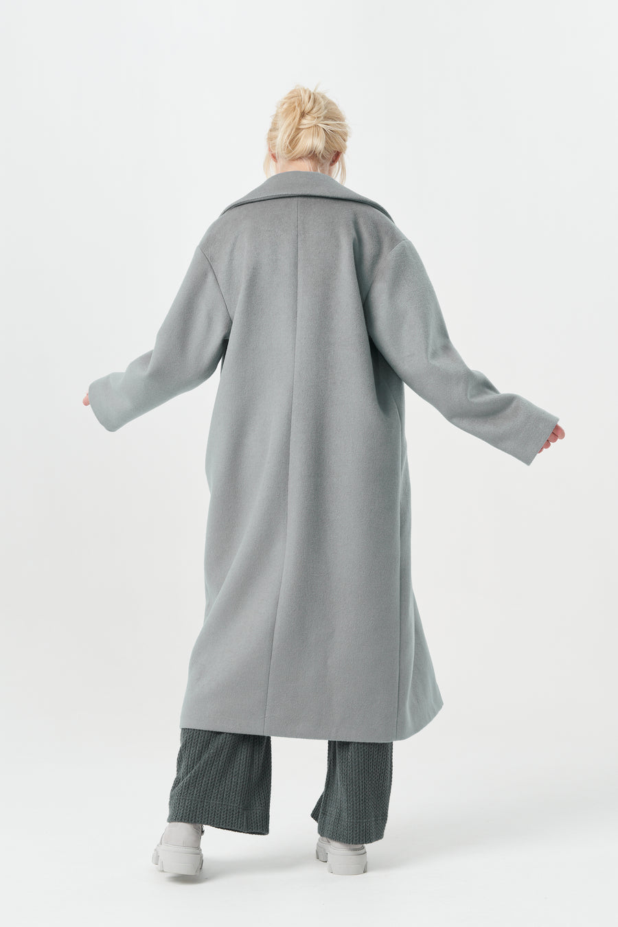 MADISON GRAY HEATED COAT