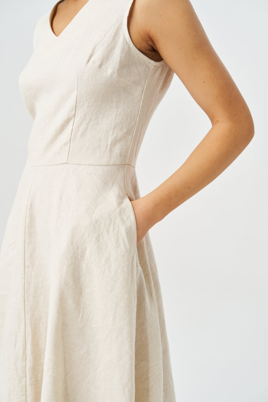 Cecil linen dress